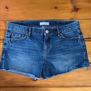 Denim jean shorts